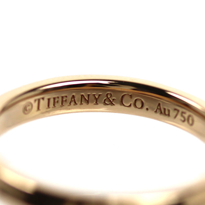 TIFFANY&Co. ティファニー K18PG ピンクゴールド トゥルー リング・指輪 67134176 ダイヤモンド 9号 3.2g レディース【中古】