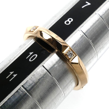 TIFFANY&Co. ティファニー K18PG ピンクゴールド トゥルー リング・指輪 67134176 ダイヤモンド 9号 3.2g レディース【中古】