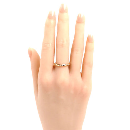 TIFFANY&Co. ティファニー K18PG ピンクゴールド トゥルーバンド リング・指輪 67134257 ダイヤモンド 14号 3.1g ユニセックス【中古】【美品】
