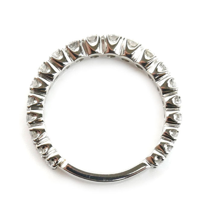 Pt900プラチナ エタニティ リング・指輪 ダイヤモンド1.00ct 12号 4.7g レディース【中古】【美品】