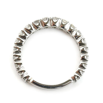 Pt900プラチナ エタニティ リング・指輪 ダイヤモンド1.00ct 12号 4.7g レディース【中古】【美品】
