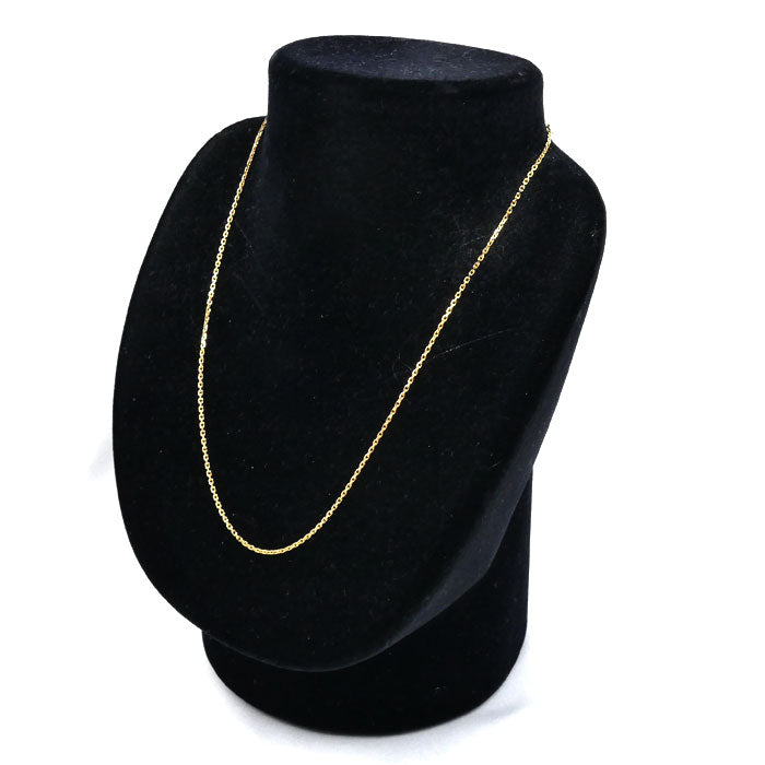 Van Cleef & Arpels ヴァンクリーフ＆アーペル K18YG イエローゴールド フォルサチェーン ネックレス 3.4g 37/42cm レディース【中古】