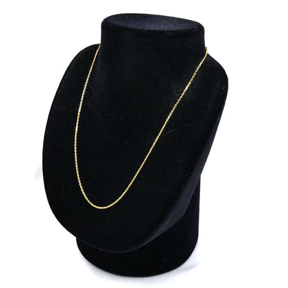 Van Cleef & Arpels ヴァンクリーフ＆アーペル K18YG イエローゴールド フォルサチェーン ネックレス 3.4g 37/42cm レディース【中古】