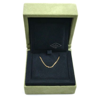 Van Cleef & Arpels ヴァンクリーフ＆アーペル K18YG イエローゴールド フォルサチェーン ネックレス 3.4g 37/42cm レディース【中古】