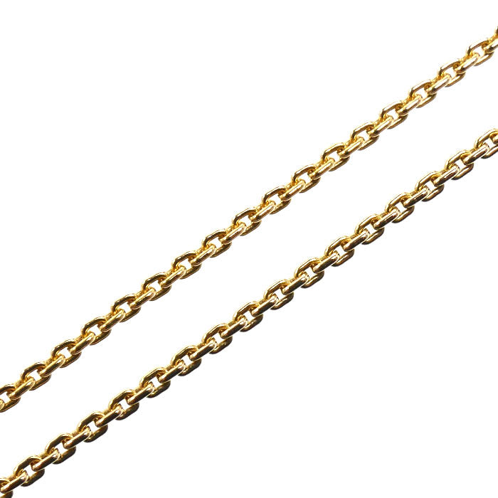 LOUIS VUITTON ルイ・ヴィトン K18YG イエローゴールド パンダンティフ イディール ブロッサム ネックレス Q93626 ダイヤモンド 4.1g 38/40cm レディース【中古】
