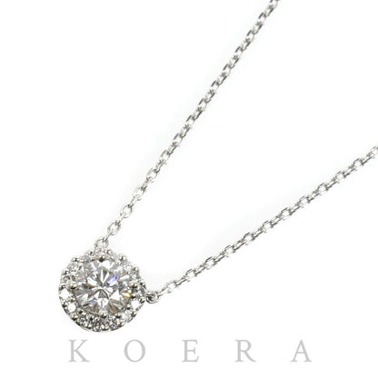 Vendome Aoyama ヴァンドーム青山 Pt950プラチナ Pt850プラチナ グレース ネックレス ダイヤモンド0.38ct 2.6g 37/40cm レディース【中古】