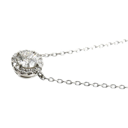 Vendome Aoyama ヴァンドーム青山 Pt950プラチナ Pt850プラチナ グレース ネックレス ダイヤモンド0.38ct 2.6g 37/40cm レディース【中古】