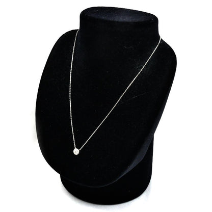 Vendome Aoyama ヴァンドーム青山 Pt950プラチナ Pt850プラチナ グレース ネックレス ダイヤモンド0.38ct 2.6g 37/40cm レディース【中古】