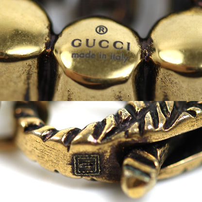 GUCCI グッチ GP ラインストーン GGマーモント ネックレス 645675 44～49cm レディース【中古】