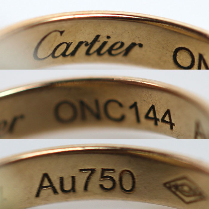 CARTIER カルティエ K18YG/PG/WG トリニティ コードブレスレット ブレスレット B6016700 3.4g レディース【中古】【美品】