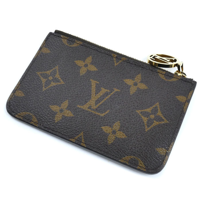 LOUIS VUITTON ルイ・ヴィトン ポルト カルト ロミー コインケース フラグメントケース モノグラム ブラウン ゴールド M26654 IC レディース【中古】