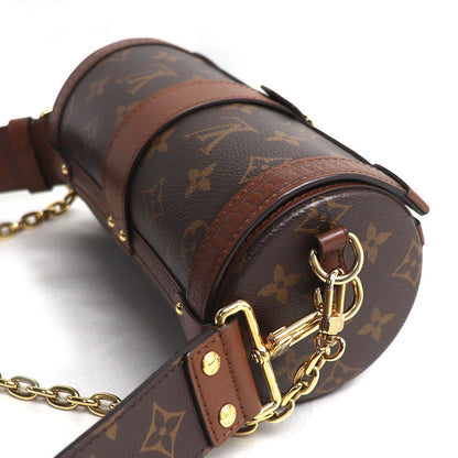 LOUIS VUITTON ルイ・ヴィトン パピヨン トランク ショルダーバッグ モノグラム M57835 IC レディース【中古】【美品】