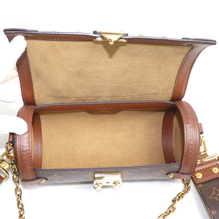 LOUIS VUITTON ルイ・ヴィトン パピヨン トランク ショルダーバッグ モノグラム M57835 IC レディース【中古】【美品】