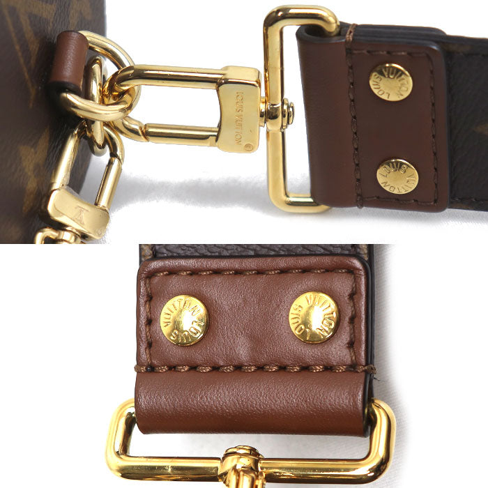 LOUIS VUITTON ルイ・ヴィトン パピヨン トランク ショルダーバッグ モノグラム M57835 IC レディース【中古】【美品】