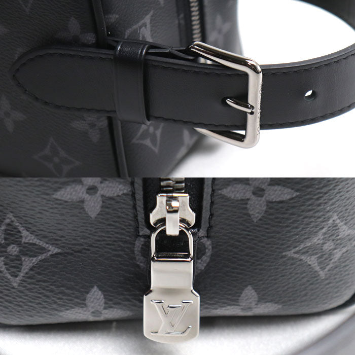LOUIS VUITTON ルイ・ヴィトン ロッカー ドップ・キット ハンドバッグ モノグラムエクリプス M83113 IC メンズ【中古】【美品】