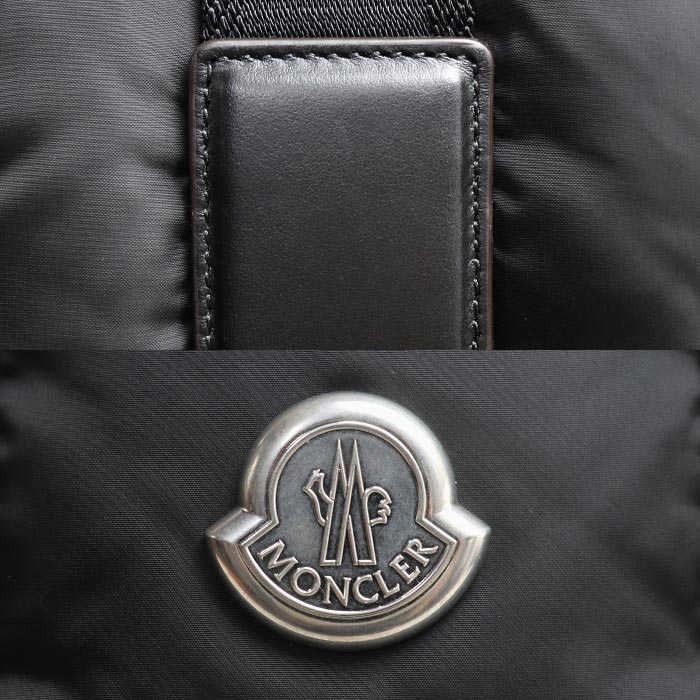 MONCLER モンクレール CARADOC トートバッグ ブラック 5D00015 M6275 ユニセックス【中古】【美品】