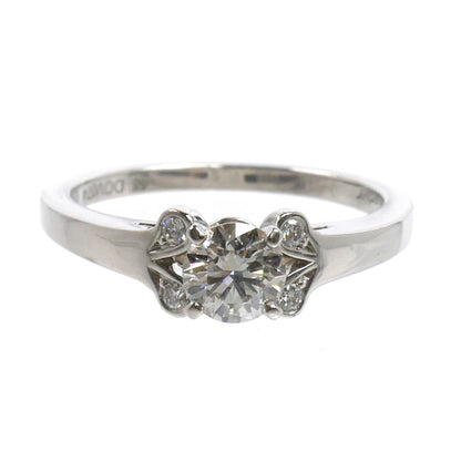 CARTIER カルティエ Pt950プラチナ バレリーナ　ソリテール リング・指輪 N4198248 ダイヤモンド0.40ct 8号 48 3.9g レディース【中古】