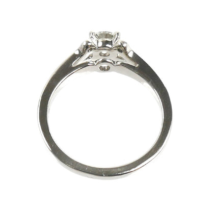 CARTIER カルティエ Pt950プラチナ バレリーナ　ソリテール リング・指輪 N4198248 ダイヤモンド0.40ct 8号 48 3.9g レディース【中古】