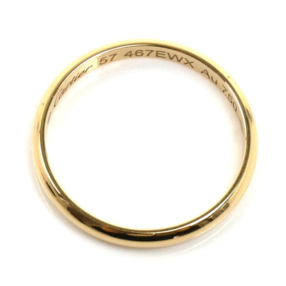 CARTIER カルティエ K18YG イエローゴールド ウェディング 1895 リング・指輪 B40023 16.5号 57 2.4g メンズ【中古】【美品】
