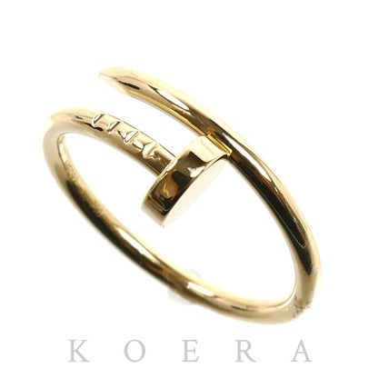 CARTIER カルティエ K18YG イエローゴールド ジュストアンクル SM リング・指輪 B4225953 13号 53 3.5g レディース【中古】
