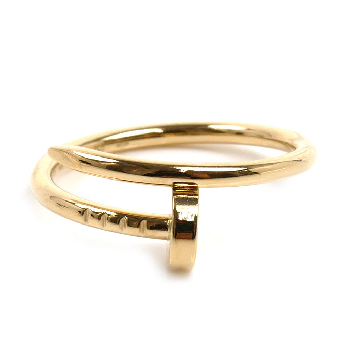 CARTIER カルティエ K18YG イエローゴールド ジュストアンクル SM リング・指輪 B4225953 13号 53 3.5g レディース【中古】