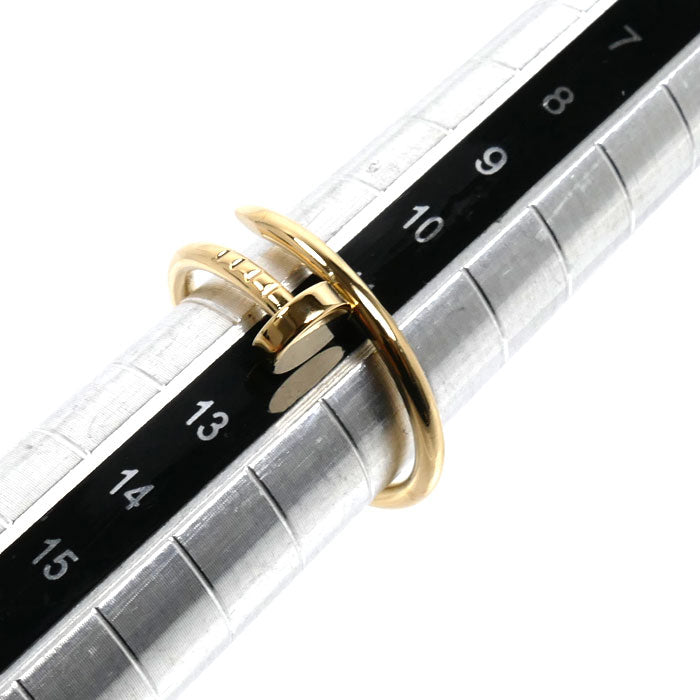 CARTIER カルティエ K18YG イエローゴールド ジュストアンクル SM リング・指輪 B4225953 13号 53 3.5g レディース【中古】