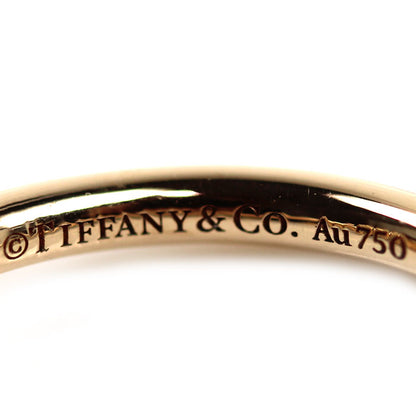 TIFFANY&Co. ティファニー K18PG ピンクゴールド ノット リング・指輪 69526462 ダイヤモンド 8号 3.5g レディース【中古】【美品】
