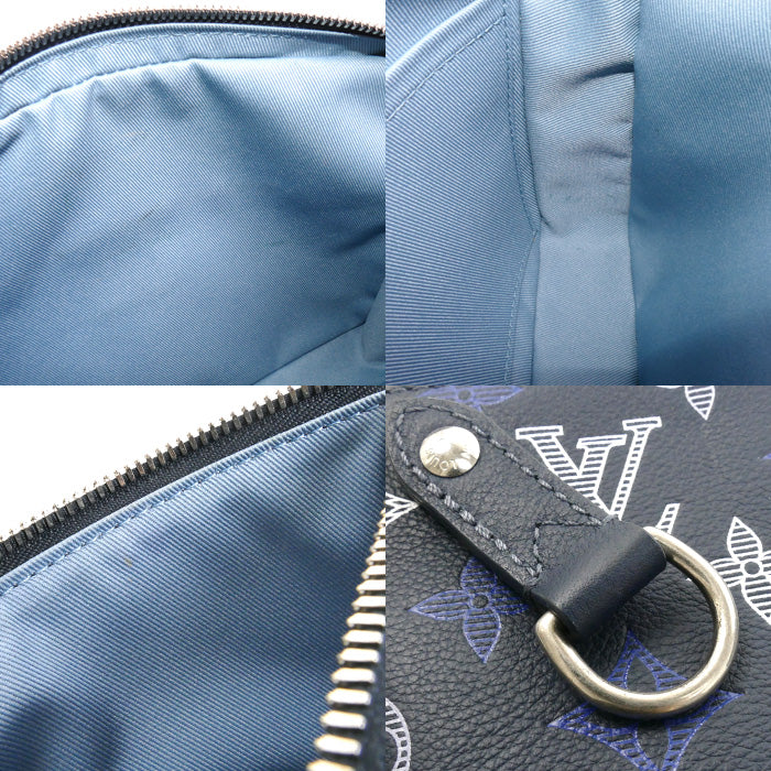 LOUIS VUITTON ルイ・ヴィトン トリオメッセンジャー ショルダーバッグ モノグラムシャドウ M28618 ICチップ メンズ【中古】【美品】