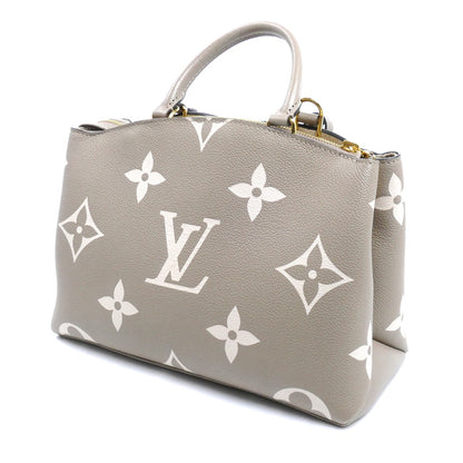 LOUIS VUITTON ルイ・ヴィトン プティ パレPM 2Wayショルダーバッグ モノグラムアンプラント トゥルトレール クレーム M58914 ICチップ レディース【中古】【美品】