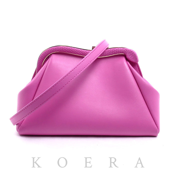 BVLGARI ブルガリ セルペンティーヌ チェーンショルダー ショルダーバッグ ピンク レディース【中古】【美品】