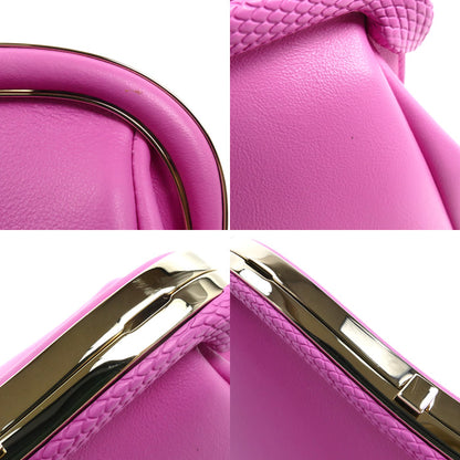 BVLGARI ブルガリ セルペンティーヌ チェーンショルダー ショルダーバッグ ピンク レディース【中古】【美品】