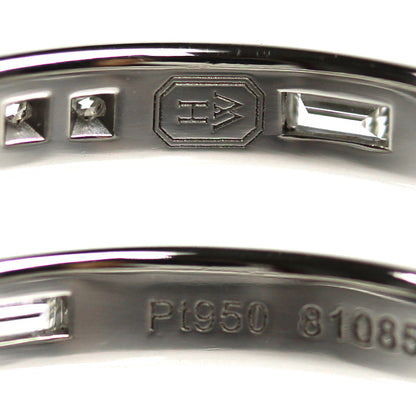 HARRY WINSTON ハリーウィンストン Pt950プラチナ トラフィック アクセントバンド リング・指輪 WBDPACRFTRF-097 ダイヤモンド 20.5号 7.0g メンズ【中古】【美品】