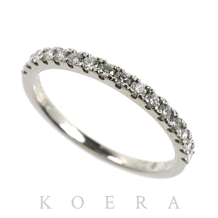 ROYAL ASSCHER ロイヤル・アッシャー Pt950プラチナ ハーフエタニティ リング・指輪 JRA0220BP ダイヤモンド0.22ct 10号 2.2g レディース【中古】
