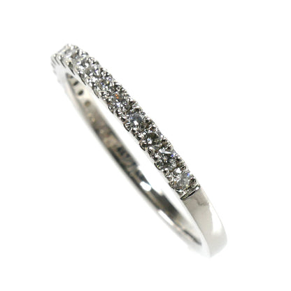 ROYAL ASSCHER ロイヤル・アッシャー Pt950プラチナ ハーフエタニティ リング・指輪 JRA0220BP ダイヤモンド0.22ct 10号 2.2g レディース【中古】