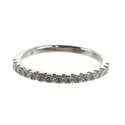 ROYAL ASSCHER ロイヤル・アッシャー Pt950プラチナ ハーフエタニティ リング・指輪 JRA0220BP ダイヤモンド0.22ct 10号 2.2g レディース【中古】