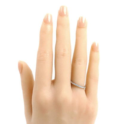 ROYAL ASSCHER ロイヤル・アッシャー Pt950プラチナ ハーフエタニティ リング・指輪 JRA0220BP ダイヤモンド0.22ct 10号 2.2g レディース【中古】