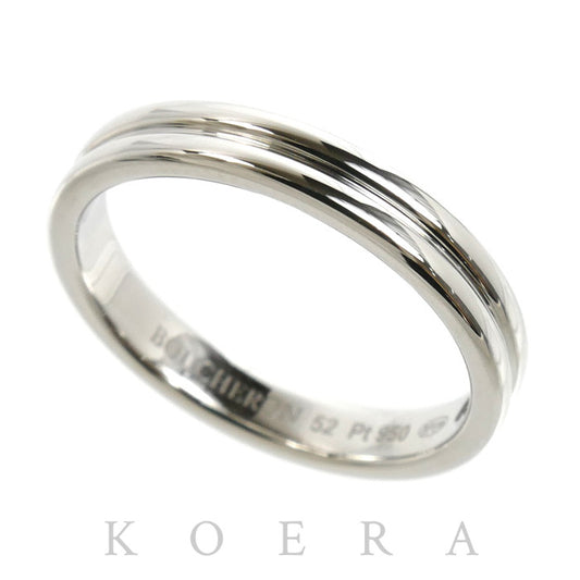 Boucheron ブシュロン Pt950プラチナ ゴドロン リング・指輪 JAL00113 11.5号 52 5.0g レディース【中古】【美品】