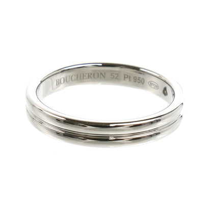 Boucheron ブシュロン Pt950プラチナ ゴドロン リング・指輪 JAL00113 11.5号 52 5.0g レディース【中古】【美品】