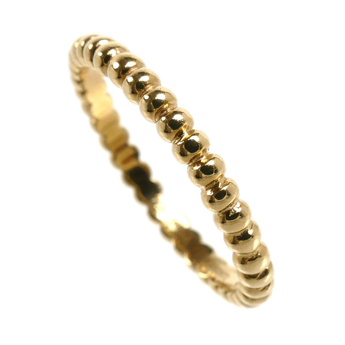 Van Cleef & Arpels ヴァンクリーフ＆アーペル K18YG イエローゴールド ペルレ リング・指輪 VCARN95Q51 11号 51 2.1g レディース【中古】【美品】
