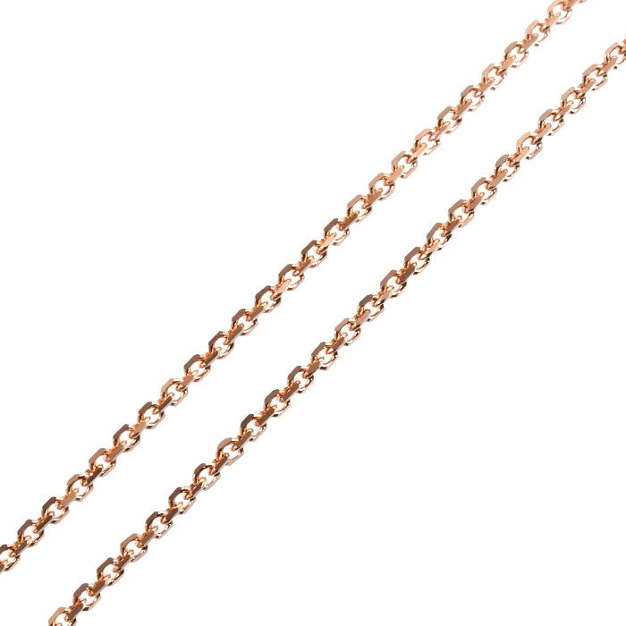 BVLGARI ブルガリ K18PG ピンクゴールド ディーヴァ ドリーム ネックレス 361252 マラカイト ダイヤモンド 6.1g 41/43cm レディース【中古】【美品】