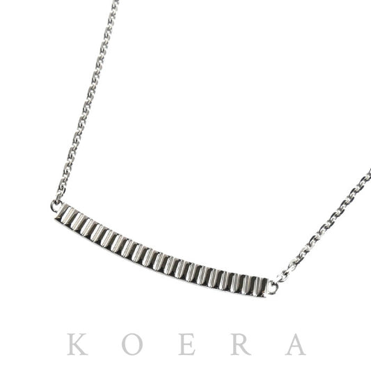 Boucheron ブシュロン K18WG ホワイトゴールド キャトル グログラン ネックレス JPN00706 4.1g 40/42/45cm レディース【中古】