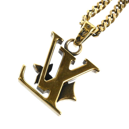 LOUIS VUITTON ルイ・ヴィトン GP モノグラムロウ ネックレス M03779 LE2246 45/50/55cm ユニセックス【中古】【美品】