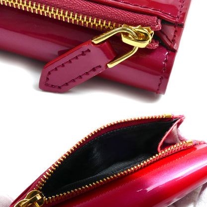 BVLGARI ブルガリ セルペンティ コンパクトウォレット 二つ折り財布 ピンク レディース【中古】【美品】
