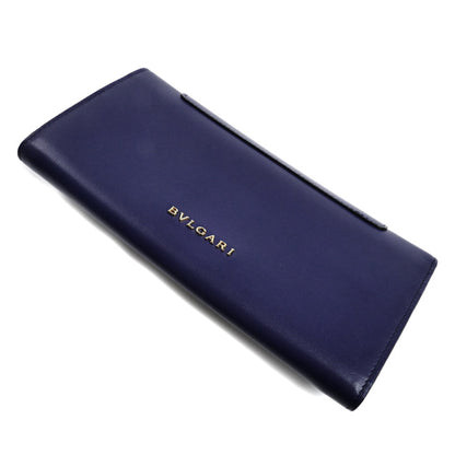 BVLGARI ブルガリ セルペンティ ロングウォレット 長財布 ブルー 281296 レディース【中古】【美品】