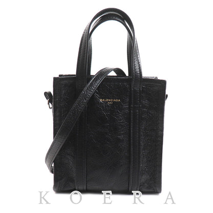 BALENCIAGA バレンシアガ バザールショッパーXXS 2Wayショルダーバッグ 513988 レディース【中古】【美品】