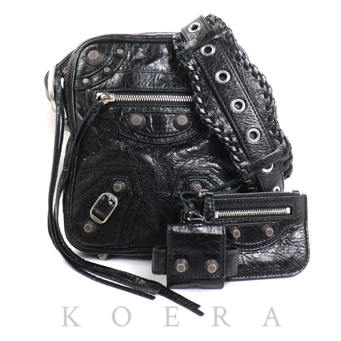 BALENCIAGA バレンシアガ ル カゴール ショルダーバッグ 719065 メンズ【中古】【美品】