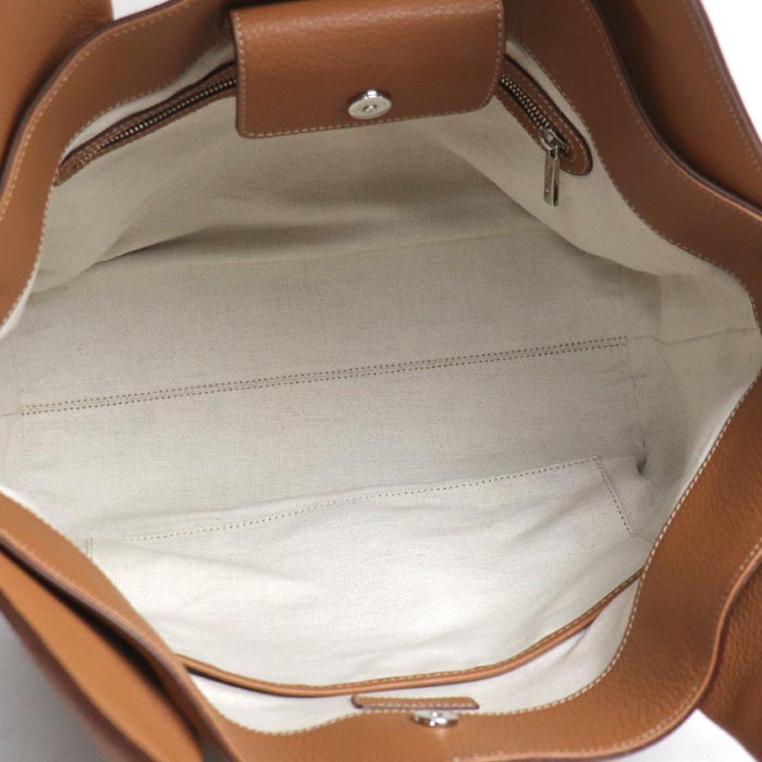 TOD’S トッズ シャツ スモール 2Wayショルダーバッグ ブラウン XBWA0UA0200UCA レディース【中古】