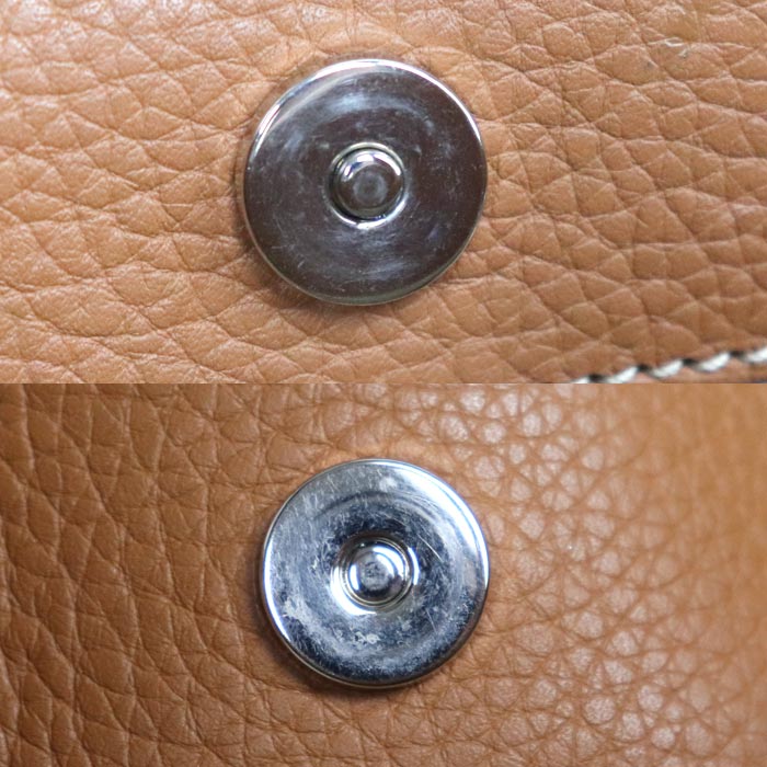 TOD’S トッズ シャツ スモール 2Wayショルダーバッグ ブラウン XBWA0UA0200UCA レディース【中古】