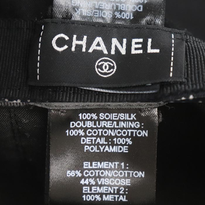 CHANEL シャネル カメリア キャップ AA9611 B14774 レディース【中古】【美品】