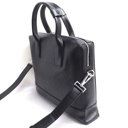 BOTTEGAVENETA ボッテガヴェネタ エンボス ビジネスバッグ ブラック 618609 VCRE2 8803 ブリーフケース メンズ【中古】
